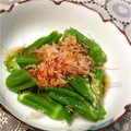 ポメリー's cooksnap of when they made オクラの柚子こしょう和え.