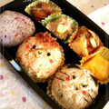 komugiko4's cooksnap of when they made 和風ツナマヨ＆梅ゴマ☆おにぎり.