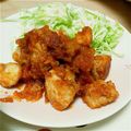 まいぷー's cooksnap of when they made 鶏モモ肉のマヨ辛炒め.