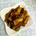 ぴんくぅ♪'s cooksnap of when they made 茄子と薄揚げのバルサミコマリネ.