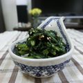 ぽっぽぺぺ's cooksnap of when they made ☺春菊の胡麻和え☺.