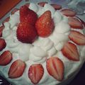 Uramnam's cooksnap of when they made ホットケーキミックスでバースデーケーキ.