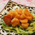桃屋誰's cooksnap of when they made 揚げずにエビマヨ♪.
