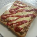 pokoeri's cooksnap of when they made 納豆チーズトースト.