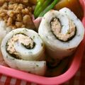 まじゅじゅ's cooksnap of when they made お弁当に♪ちくわのクルクル海苔＆ツナ巻き.