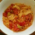 POW58's cooksnap of when they made 簡単！トマトの卵炒め.