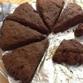 ぽにぽに雪だるま☃'s cooksnap of when they made チョコチップスコーン.