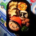らまらま's cooksnap of when they made 簡単キャラ弁＊運動会に♪順位旗おにぎり.