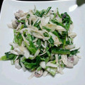 ビギナーもんちゃん's cooksnap of when they made 新玉ねぎと煮イカのマヨネーズ和え.