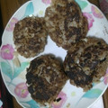 かゆん's cooksnap of when they made 簡単ハンバーグ　冷凍保存.
