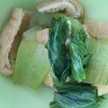 フミココ's cooksnap of when they made 油揚げとチンゲン菜の煮浸し.