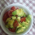 ｍｉｎｉ蒼空☆'s cooksnap of when they made アボカドとトマトの和風サラダ.
