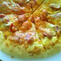 にくぷん's cooksnap of when they made 簡単！ふっくらパン生地ピザ　ＨＢ使用.