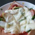 nikeina's cooksnap of when they made 簡単！ピザトースト.