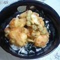 KUMI KUMI's cooksnap of when they made ぷりっぷり～の海老のかき揚げ丼なの.