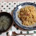 かえし's cooksnap of when they made TKGで簡単！ラーメン屋さんの炒飯再現。.