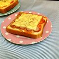 さとこぱんたーに's cooksnap of when they made ツナとウインナーのタルタル♡ピザトースト.
