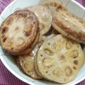 bokon's cooksnap of when they made 照り焼き♪レンコンの肉詰め☆.