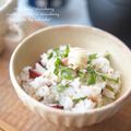 おしるこ☆'s cooksnap of when they made ✿たこ梅ちらし寿司✿茗荷酢飯で.