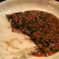 きょんさんと中の人's cooksnap of when they made ほうれん草のカレー.
