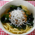 lily_maria's cooksnap of when they made 納豆とめかぶの和風冷製パスタ.