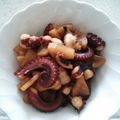 Ｋカジュカジュ's cooksnap of when they made たこと大根の甘辛煮.