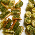 umebotan's cooksnap of when they made お弁当に♪美味しいちくわの磯辺揚げ.