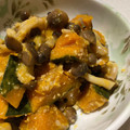 ゆみらんたん's cooksnap of when they made かぼちゃとしめじのごまみそ煮.