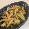 papikun's cooksnap of when they made 簡単＊さつまいもの甘味噌炒め＊.