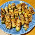 na_sko's cooksnap of when they made ＊ズッキーニと豚肉のくるくるピリ辛煮＊.