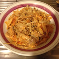 みかちゅ＊'s cooksnap of when they made 豚キムチともやしの卵とじ.