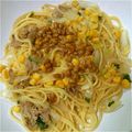 mmmikiooo's cooksnap of when they made すきやき風☆納豆パスタ＠減塩・妊婦さん.