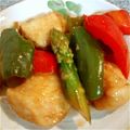 ピチョミ's cooksnap of when they made 豚肉のハチミツ炒め.