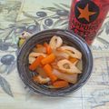 みかかめ's cooksnap of when they made 【簡単】めんつゆで＊大根と人参の金平煮＊.