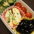 イロピリン's cooksnap of when they made ねぎとオイスターソースでおいしい♪卵焼き.