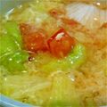 ☆hiro0211☆'s cooksnap of when they made レタスとトマトのスープ.