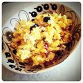 masabagel's cooksnap of when they made 南瓜とさつま芋のサラダ☆黒豆・クリチin.