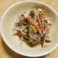 せつみか's cooksnap of when they made モリモリ食べたい！ごぼうサラダ.