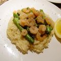 あやちゃんこ＊'s cooksnap of when they made 海老とアスパラ✽レモン風味リゾット.