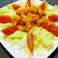 shokenママ's cooksnap of when they made 簡単！ピリ辛エビマヨ（オイマヨ炒め）.