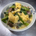 こきんちゃん✋'s cooksnap of when they made たまごと小松菜中華炒め.