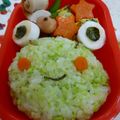 ポンポコあぽろ's cooksnap of when they made 枝豆ご飯☆カエルちゃんver.☆.