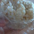 真美子's cooksnap of when they made 梅ゴマおにぎり.