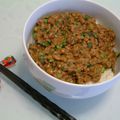 バカリャウ's cooksnap of when they made 幸せなホロホロ☆納豆.