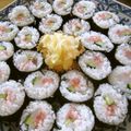 なっち船長's cooksnap of when they made 巻き寿司☆いか梅しそ.