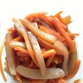 かりポン's cooksnap of when they made にんじんとこんにゃくの甘きんぴら.