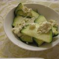 miyuki12's cooksnap of when they made ズッキーニと崩し豆腐の梅昆布茶和え.