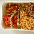 ゆうまってば's cooksnap of when they made 覚書 お弁当用マカロニのケチャップ炒め.