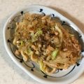 Ruriluru's cooksnap of when they made 焼うどん 創味のつゆver.