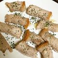 through111's cooksnap of when they made カリッ♪トロッ♪豚の大葉チーズ巻き焼き.